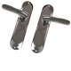Luxury Wedge Internal Door Handle Set (Pair) - latch-set - polished-chrome