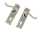 Scroll Internal Door Handle (Pair) - lock-set - satin-chrome