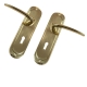 Dorsal Internal Door Handle (Pair) - lock-set - polished-brass