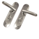 Luxury Wedge Internal Door Handle Set - bathroom-set - satin-chrome