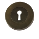Key Lock Escutcheon - antique-bronze