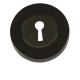 Key Lock Escutcheon - oil-rubbed-bronze