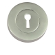 Key Lock Escutcheon - satin-chrome