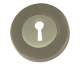Key Lock Escutcheon - satin-steel