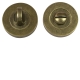 Privacy Lock Set - mottled-antique-brass
