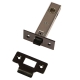 Tubular Latch - 3-inch-backset - black-nickel