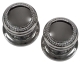 Beaded Internal Door Knob (Pair) - polished-chrome