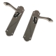 Arch Internal Door Handle (Pair) - latch-set - polished-chrome