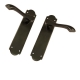 Arch Internal Door Handle (Pair) - lock-set - oil-rubbed-bronze