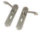 Arch Internal Door Handle (Pair) - lock-set - satin-chrome