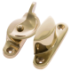 Standard Fitch Fastener - non-locking - polished-brass