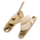 Narrow Fitch Fastener - non-locking - polished-brass