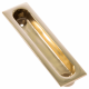 Traditional Sash Pull - polished-brass