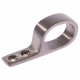 Oval Flat Sash Ring - satin-nickel