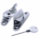 Standard Fitch Fastener - locking - polished-chrome