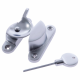 Standard Fitch Fastener - locking - satin-chrome