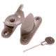 Standard Fitch Fastener - locking - satin-nickel