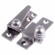 Reeded Arm Fastener - non-locking - satin-chrome