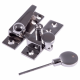 Locking Straight Arm Fastener - polished-chrome