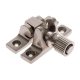 Midi Brighton Fastener - non-locking - satin-nickel