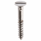 Flat Head Finished Screws - satin-chrome