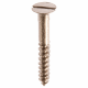 Flat Head Finished Screws - satin-nickel