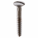 Raised Head Finished Screws - satin-chrome