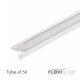 Flexislide For Groove and Self-Adhesive - for-2mm-groove - white - 50-x-2-2m-length