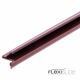 Flexislide For Groove and Self-Adhesive - for-2mm-groove - brown - 1-x-2-2m-length