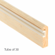 Timber Parting Bead 7 x 25mm - natural - 30-x-3m-length