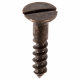 Sash Pulley Screws - antique-pewter