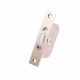 Standard Axle Wheel Sash Pulley - square-end - satin-nickel