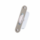 Standard Axle Wheel Sash Pulley - radius-end - polished-chrome