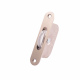 Standard Axle Wheel Sash Pulley - radius-end - satin-nickel