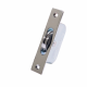 Standard Curved Wheel Sash Pulley - square-end - polished-chrome