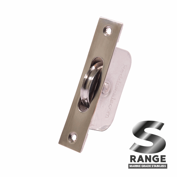 Square End Standard Curved Wheel Sash Pulley