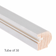 Timber Staff Bead 20 x 20mm - primed - 30-x-3m-length