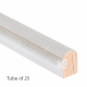 Timber Staff Bead 28 x 15mm - primed-with-reddipile - 25-x-3m-length