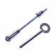 Dual Sash Screw - 100mm - polished-chrome