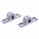 Surface Mount Bracket – Sash Screws - satin-chrome