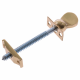 Original Sash Screw - 64mm - polished-brass