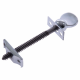 Original Sash Screw - 64mm - polished-chrome