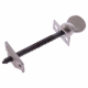 Original Sash Screw - 64mm - satin-nickel