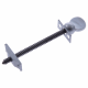 Original Sash Screw - 76mm - satin-chrome