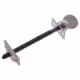 Original Sash Screw - 76mm - satin-nickel