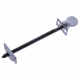 Original Sash Screw - 102mm - satin-chrome