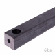 Steel Sash Weights - 40mm-sq - 6lbs-weight-223mm-length