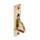 Weekes Stop - square-end - polished-brass